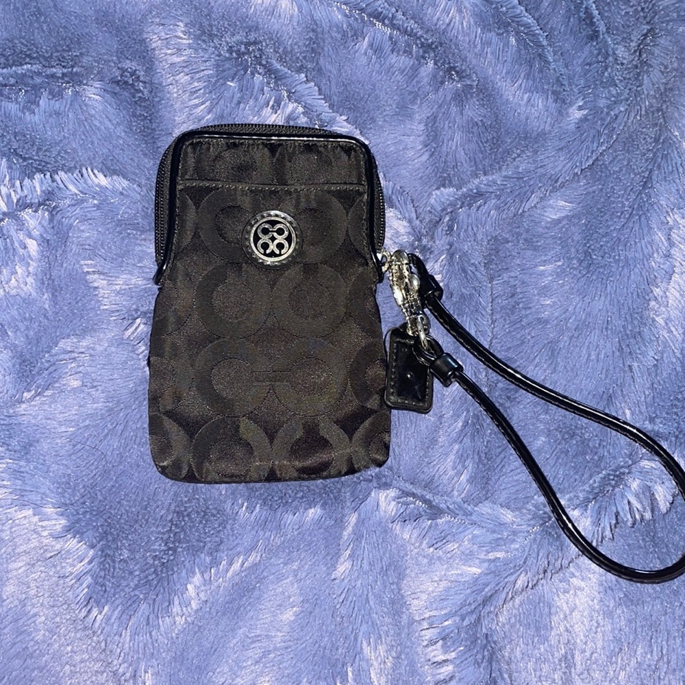 Coach phone wallet